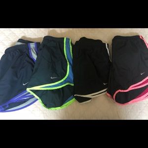 Bundle of 4 Nike Tempo Shorts